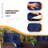 5 Pieces Outdoor Patio Chairs Set,PE Wicker Conversation Furniture with Cushions,Coffee Table,Navyblue-802887676
