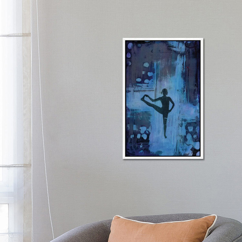 I Keep My Balance by Deb Chaney - Print on Canvas, White Framed, 66.04 cm H x 45.72 cm W