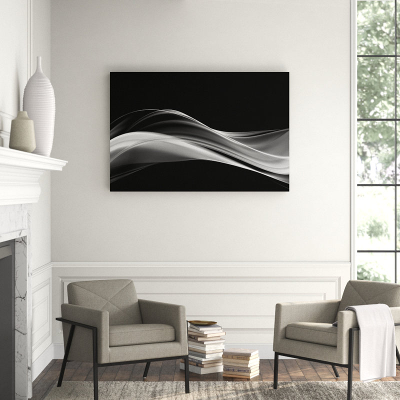 Fog Print, 36" H x 86" W x 2.5" D, Acrylic Photo Paper
