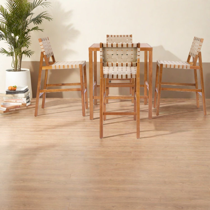 Morceaux de patio en bois d'acacia
