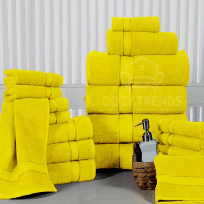 Ensemble de serviettes 18 pièces 100% coton