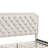 Ava Tufted Upholstered Low Profile Platform Bed-221735546-221735524