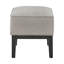 Fauteuil à oreilles et repose-pieds en lin Caistance 77,47 cm de large-143810385