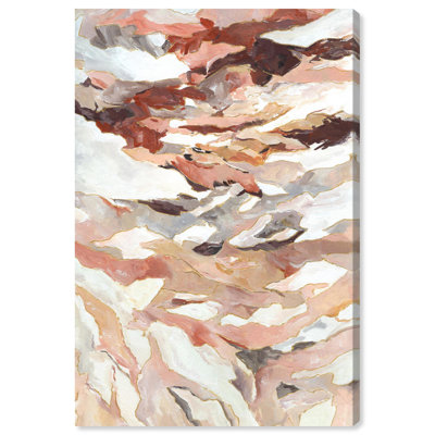 Toile lumineuse paysage moderne Boho abstrait par Art Remedy