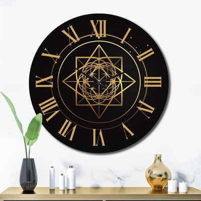 Horloge murale Gold