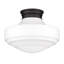 Plafonnier encastré 1 lumière 16 po Ilona-1090437100-1090437106