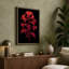Crimson Bloom Botanical - Wrapped Canvas-691454145-691454149