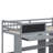 Okane Kids Twin Loft Bed with Drawers-355793328