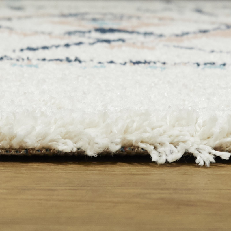 Tapis à poils longs Arnet Southwestern, Rectangle 7 pi 10 po x 10 pi