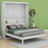 Murphy Bed Wall Bed With Shelves-13666540-13666541