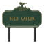 Enseigne de jardin personnalisée 1 ligne chickadee ivy-39821311-40043258