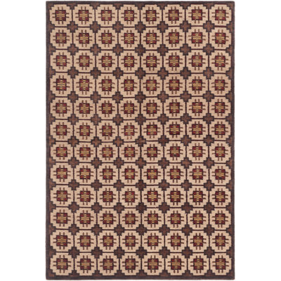 Aylia One-of-a-Kind 5'8" X 8'5" New Age Wool Area Rug in