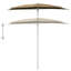 Damari 180 cm W X 90 cm D Half Balcony Parasol with Manual Lift-1627645452