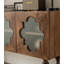 Buffet en noyer et verre American Country Style-618193585