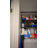 U11 Mini Over Washer and Dryer Shelves, 3 Tiers Laundry Room Storage and Organizer Standing Shelf, Metal Freestanding Clothes Drying Rack, 28.3”W x 19.7”D x 77.6”H, Suit Washing Machine Width within 25.9”, Black-136162813