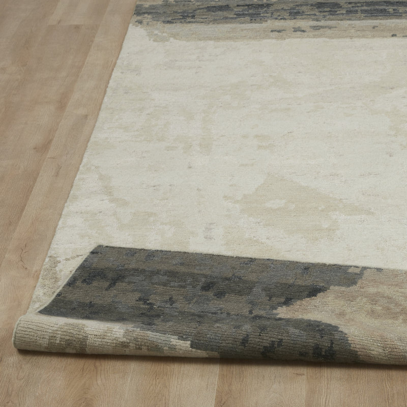 Tempo Canyon Echo Hand-Knotted Wool Area Rug, Rectangle 9' x 12'
