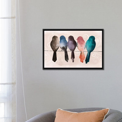 «Af après-midi I» par Grace Popp, reproduction d'art graphique sur toile