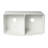 33'' L Double Bowl Fireclay Kitchen Sink