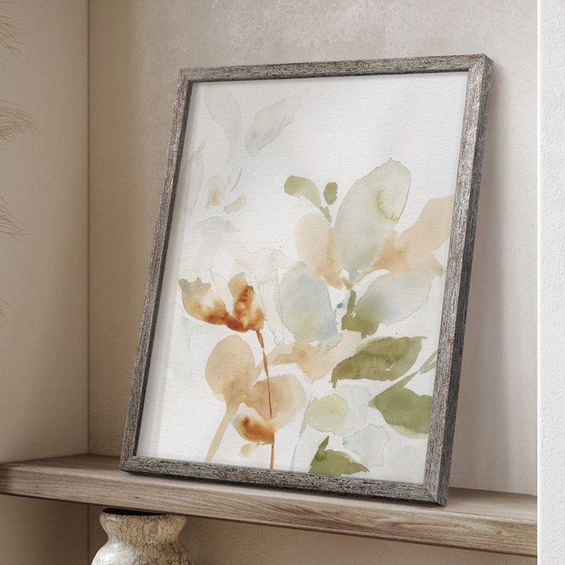 Reproduction encadrée Autumn Eucalyptus II - bois massif, H 21 po x l 17 po