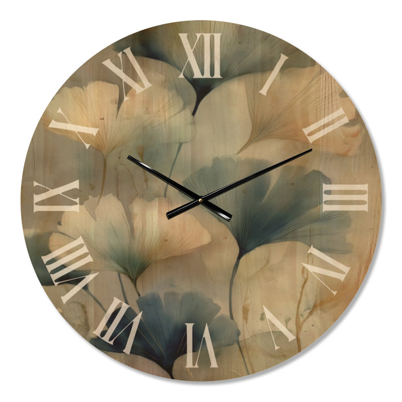 Solid Wood Wall Clock, Large
