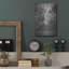 «NYC Gray Map» par Seven Trees Design, art mural en métal-1685143498