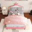 Lit princesse avec tête de lit capitonnée-1904418591
