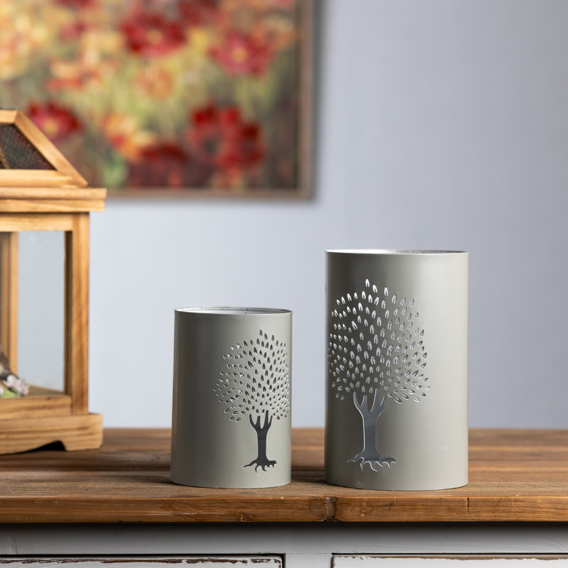 8'' H Metal Tabletop Votive Holder