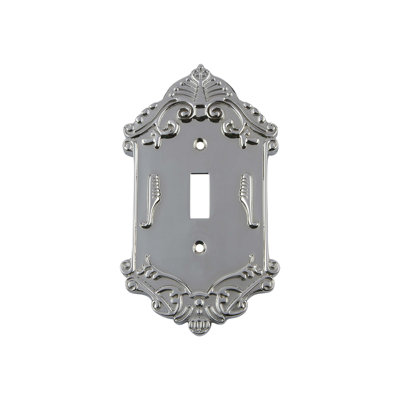 Victorian 1-Gang Toggle Light Switch Wall Plate