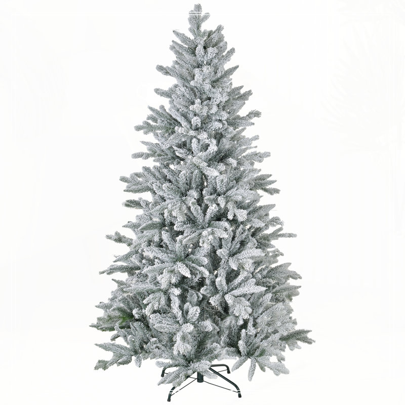 Arbre de Noël artificiel enneigé 6 pi, H 5,9 pi