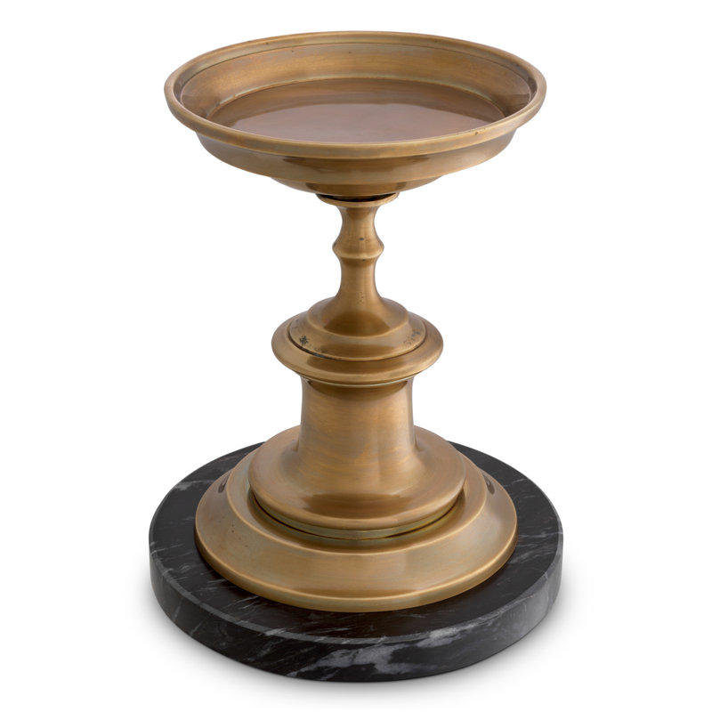Candle Holder Brampton Vintage Brass Finish