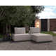 Mirri Outdoor Modular Sofa 01 In Textured Greige