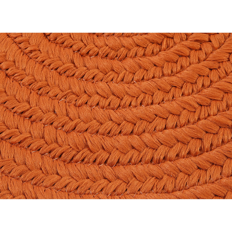 Panier de rangement tressé, 8 x 12 x 12, Zeste d'orange