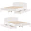 Middelburg Solid Wood Storage Bed-659005690
