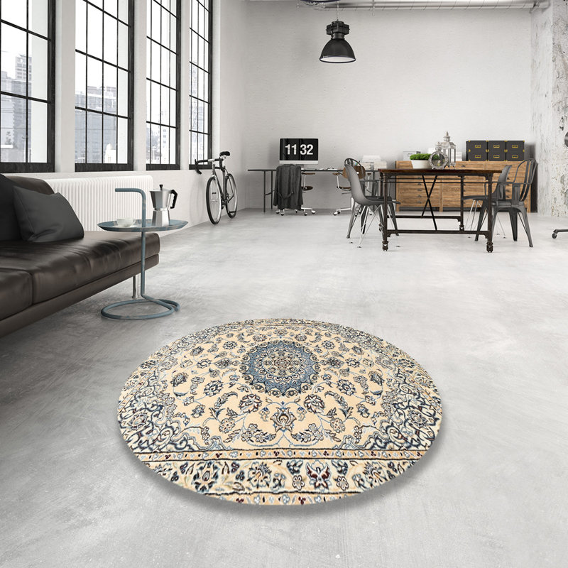 Galnares Oriental Indoor Rug, Round 5'