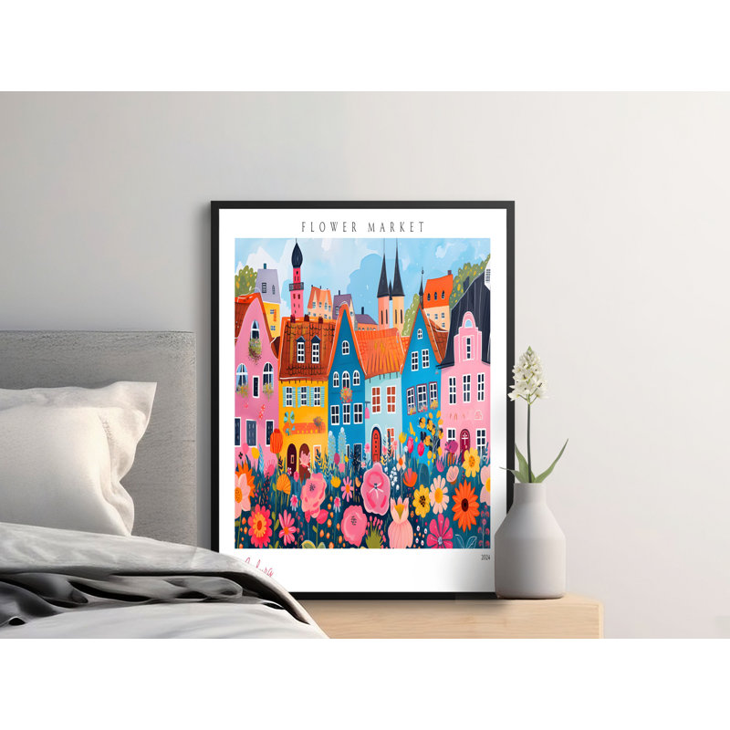 Margareta 1 Piece Wall Art, 6x8
