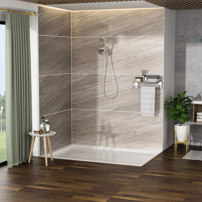 4.7" Rain Showerhead And 8 Handheld Shower In For Home Bath Head Portable Hand Finish, Chrome