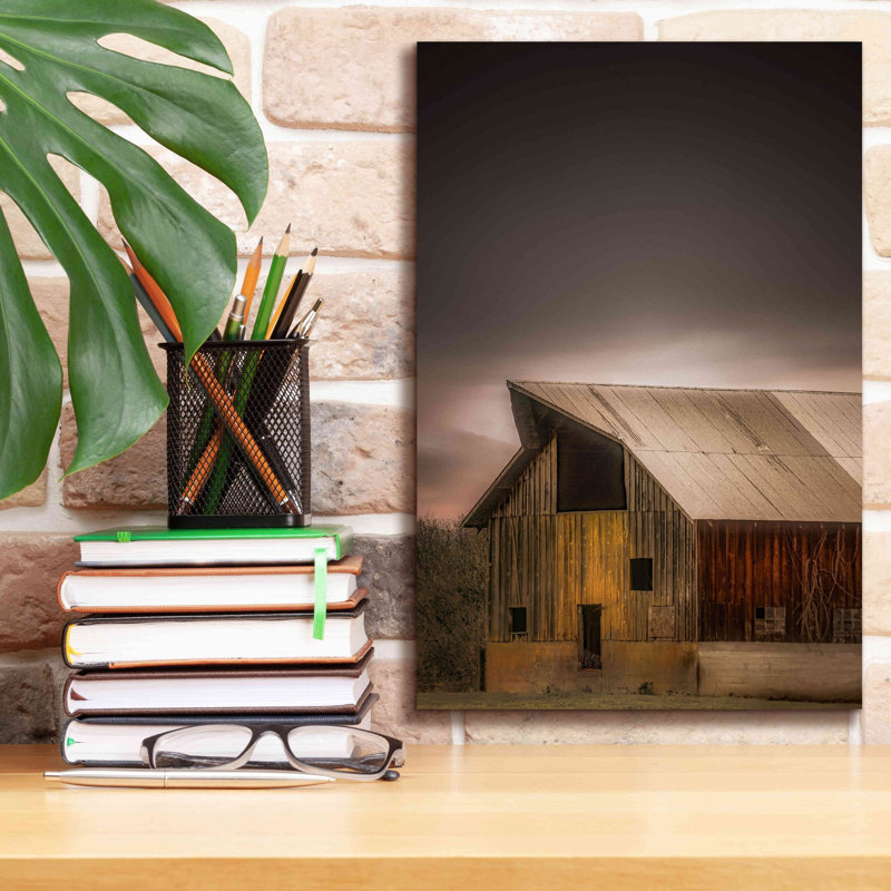 «Amhold Rustic On Canvas» par Don Schwartz, reproduction, H 18 po x l 12 po x P 0,75 po