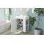 Meuble-lavabo blanc 21,6 po