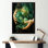 Emerald Amazonite Stones Aventurine II sur toile