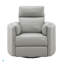 Fauteuil inclinable et oscillant en similicuir avec pivot