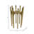 Jisselle Decorative Pillar Candle Holder for Home Decor - Modern Tabletop Candle Holder or Floor Accent for Living Room Decor - Gold & Metallic-1759155090