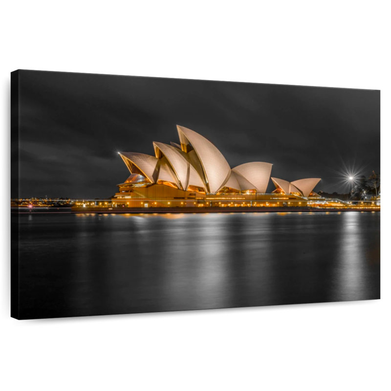 Nicci Sydney Opera House Night, 30" H x 45" W