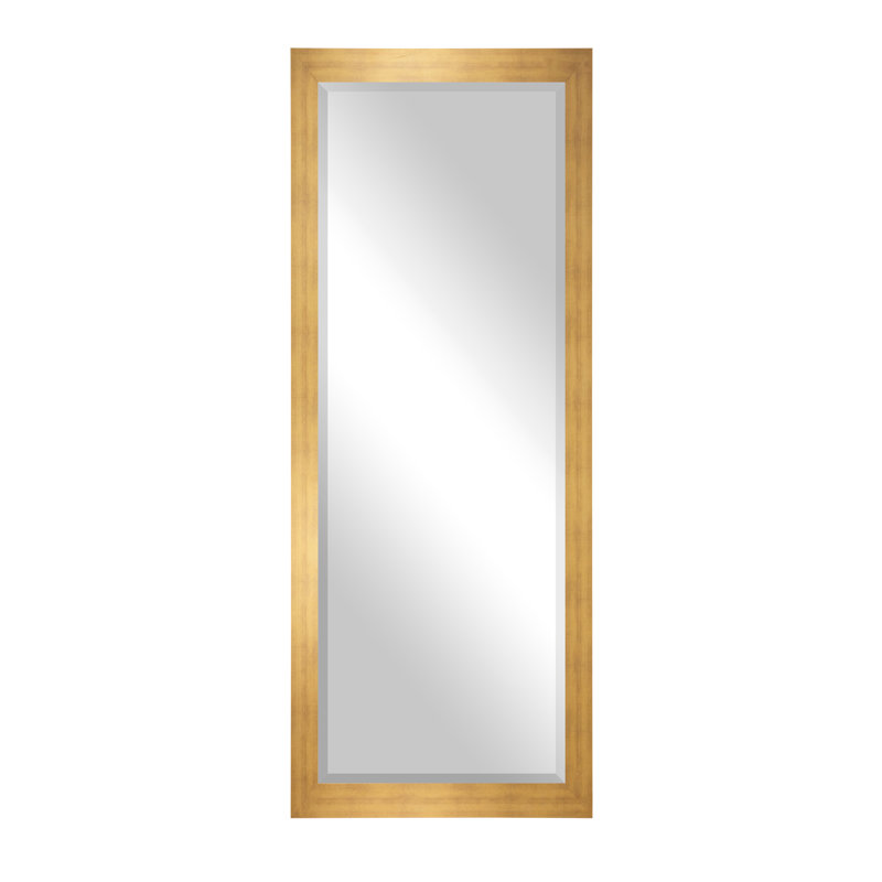 Henslee Mirror, Matte Gold, 63.5" H x 25.5" W