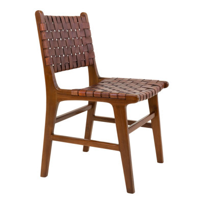 Ranlo 48cm H Solid Wood Side Chair
