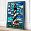 Stained Glass Lighthouse Coastal - Wrapped Canvas-1486262085-1486262086