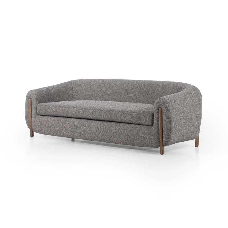 Lyla 86.5'' Sofa, Capri Ebony Textured Weave