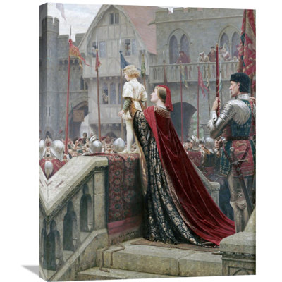 " A Little Prince Likely In Time To Bless A Royal Throne " by Edmund Blair Leighton