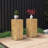 Wood-Look Square-Column MGO End Table(Only Including Table)-390147074-390147087