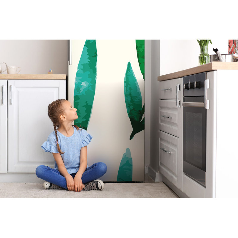 Plants & Flowers Door Decal