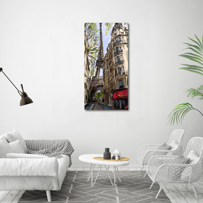 Eiffel Tower Paris - Wrapped Canvas Print